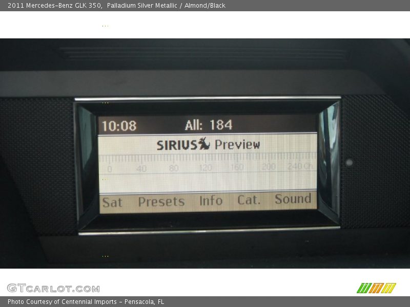 Palladium Silver Metallic / Almond/Black 2011 Mercedes-Benz GLK 350