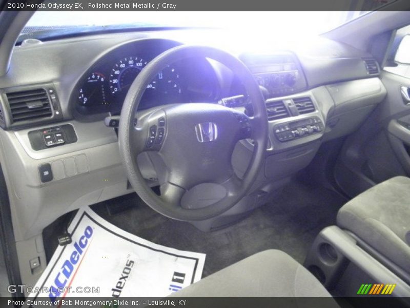 Polished Metal Metallic / Gray 2010 Honda Odyssey EX
