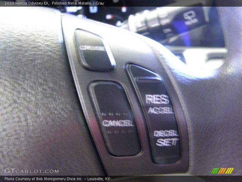Polished Metal Metallic / Gray 2010 Honda Odyssey EX