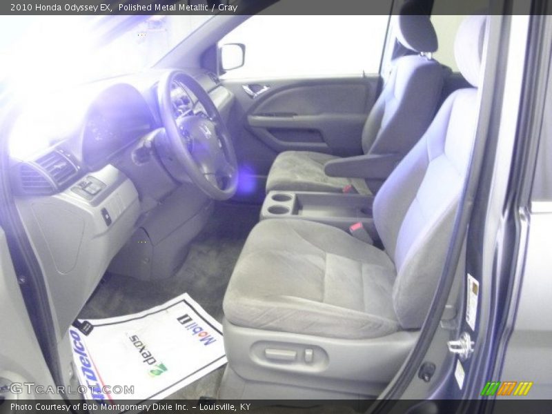 Polished Metal Metallic / Gray 2010 Honda Odyssey EX