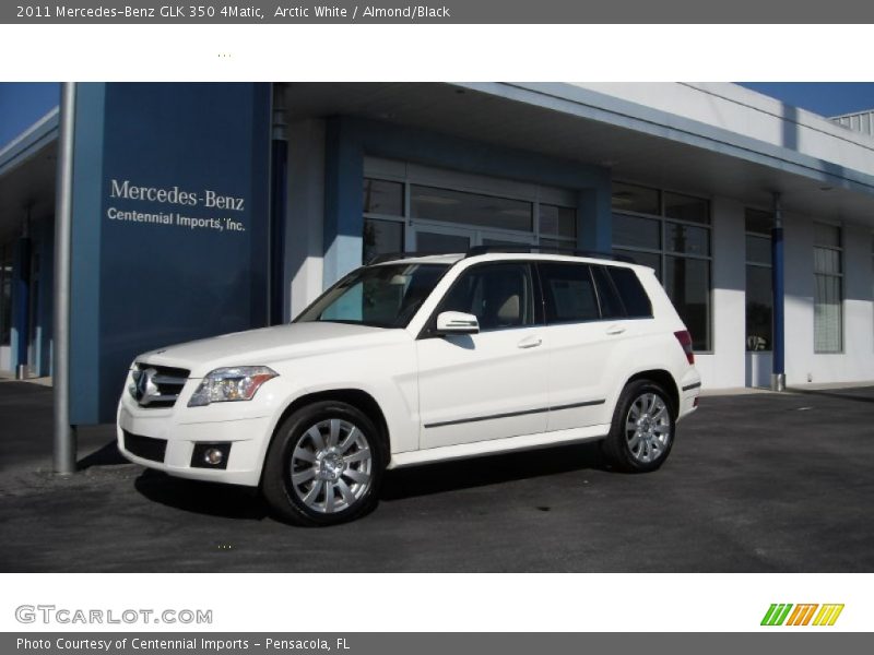 Arctic White / Almond/Black 2011 Mercedes-Benz GLK 350 4Matic