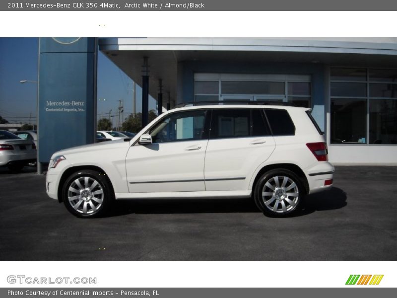 Arctic White / Almond/Black 2011 Mercedes-Benz GLK 350 4Matic
