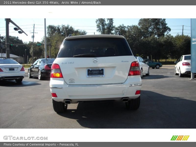 Arctic White / Almond/Black 2011 Mercedes-Benz GLK 350 4Matic