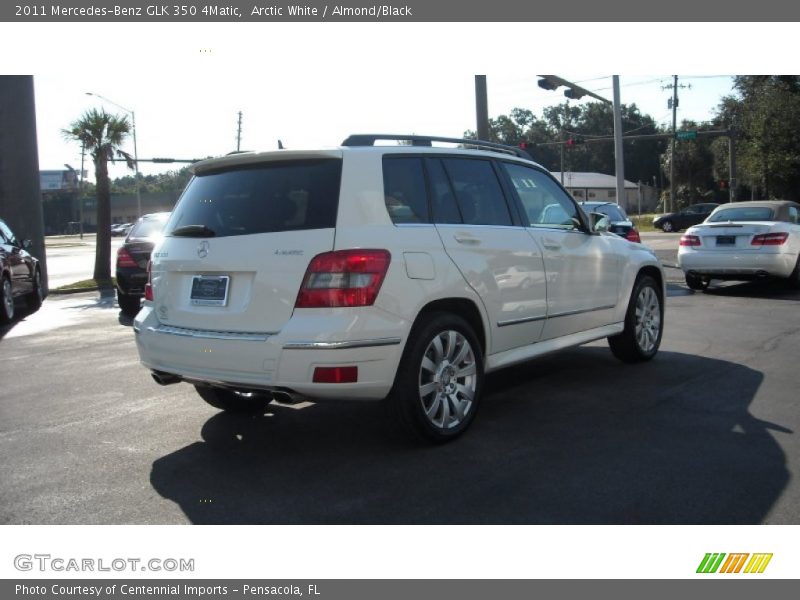 Arctic White / Almond/Black 2011 Mercedes-Benz GLK 350 4Matic