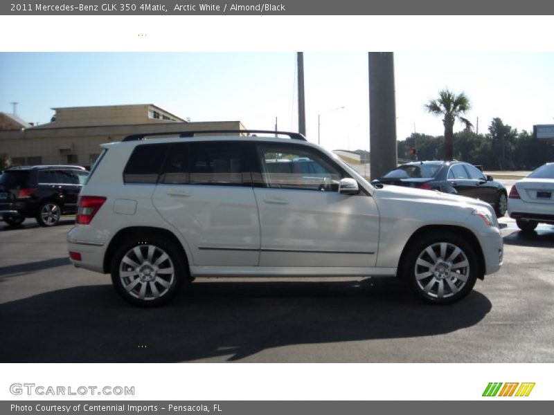 Arctic White / Almond/Black 2011 Mercedes-Benz GLK 350 4Matic