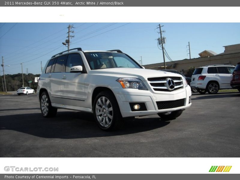 Arctic White / Almond/Black 2011 Mercedes-Benz GLK 350 4Matic