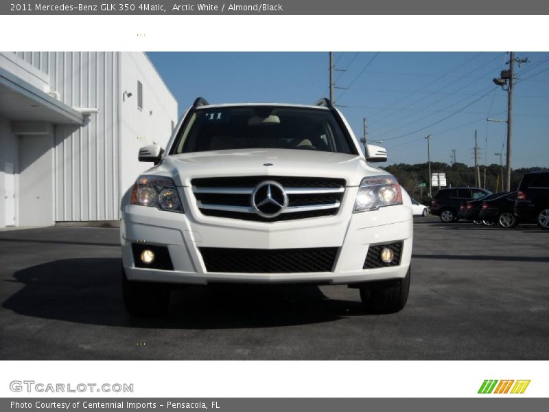 Arctic White / Almond/Black 2011 Mercedes-Benz GLK 350 4Matic