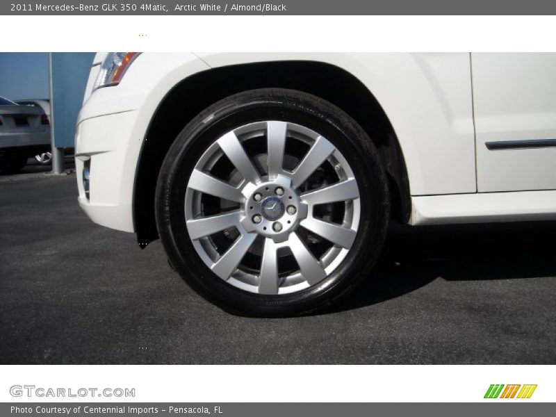 Arctic White / Almond/Black 2011 Mercedes-Benz GLK 350 4Matic