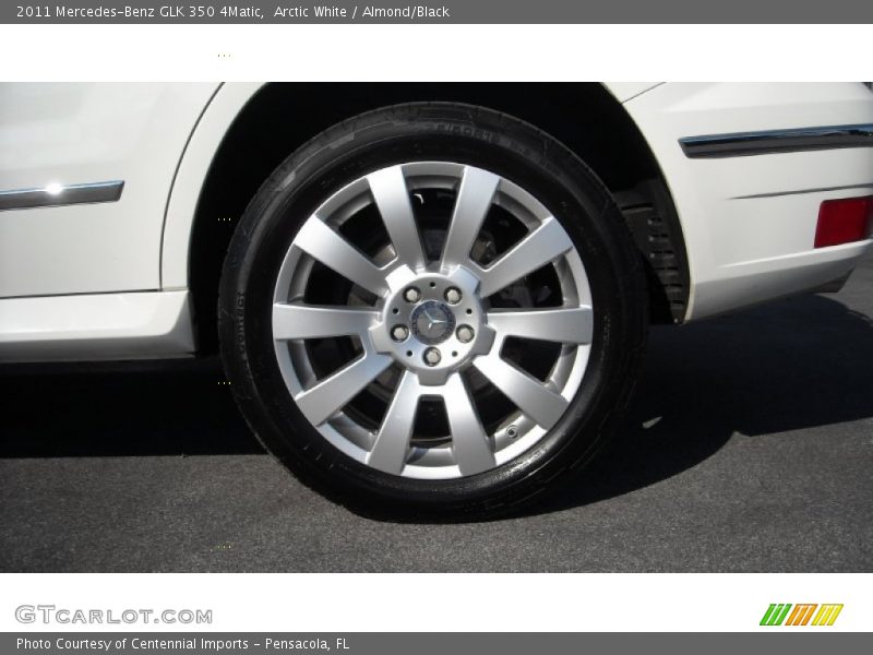 Arctic White / Almond/Black 2011 Mercedes-Benz GLK 350 4Matic