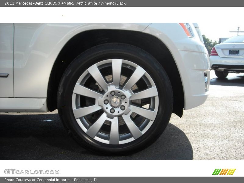 Arctic White / Almond/Black 2011 Mercedes-Benz GLK 350 4Matic