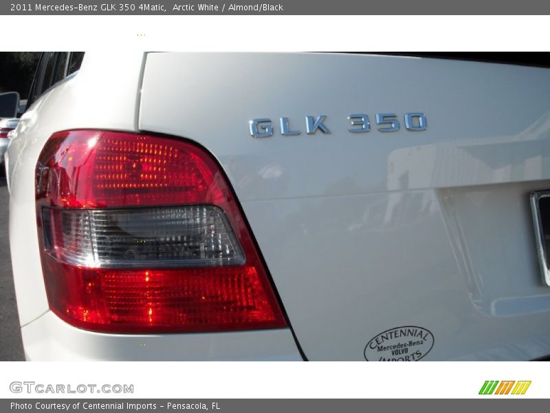 Arctic White / Almond/Black 2011 Mercedes-Benz GLK 350 4Matic