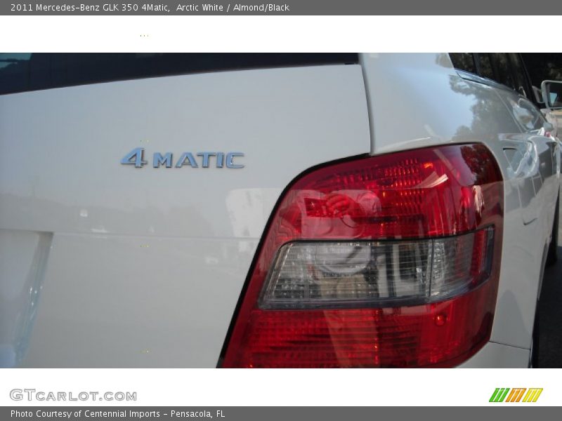 Arctic White / Almond/Black 2011 Mercedes-Benz GLK 350 4Matic