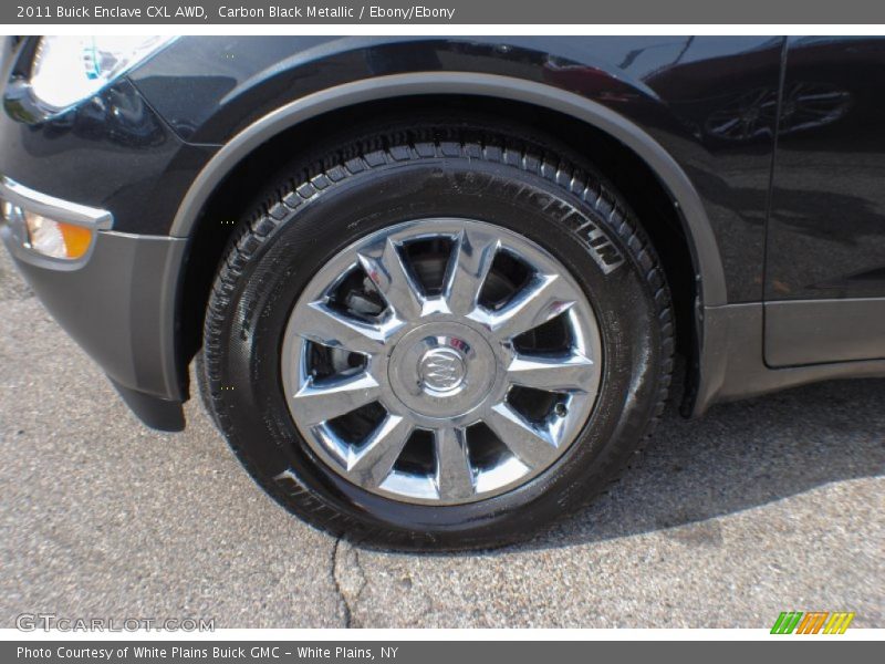 Carbon Black Metallic / Ebony/Ebony 2011 Buick Enclave CXL AWD