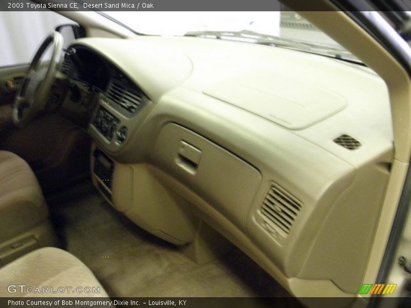 Desert Sand Mica / Oak 2003 Toyota Sienna CE