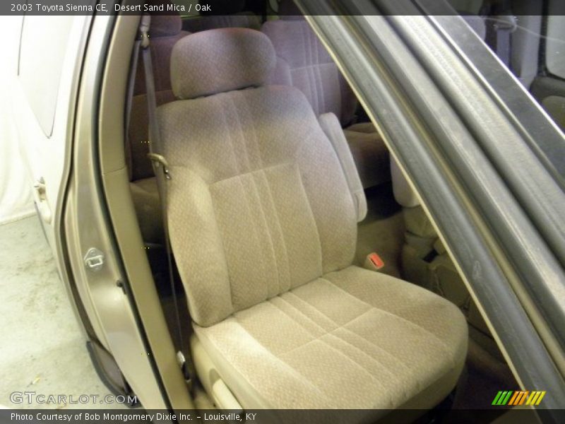 Desert Sand Mica / Oak 2003 Toyota Sienna CE