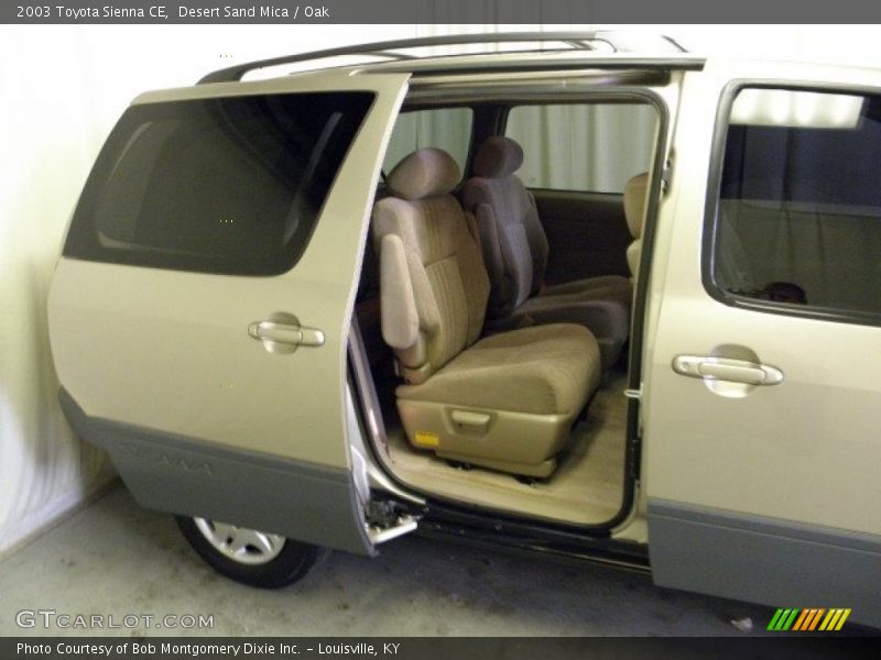 Desert Sand Mica / Oak 2003 Toyota Sienna CE