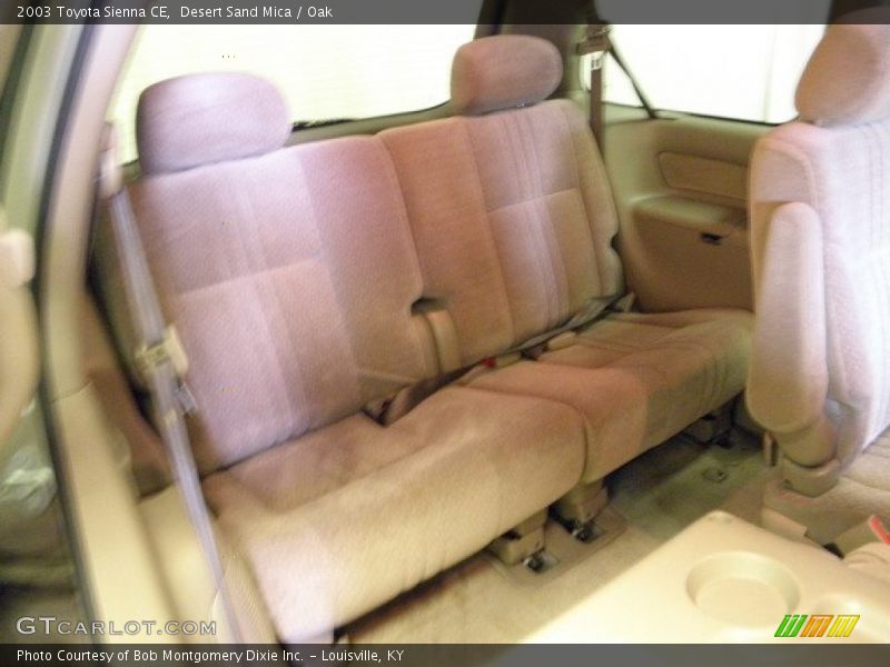 Desert Sand Mica / Oak 2003 Toyota Sienna CE