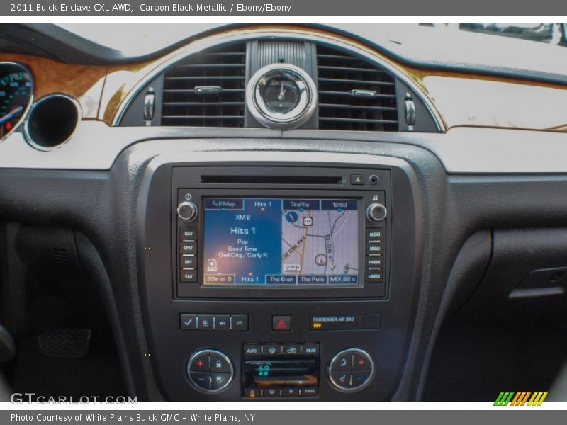 Carbon Black Metallic / Ebony/Ebony 2011 Buick Enclave CXL AWD