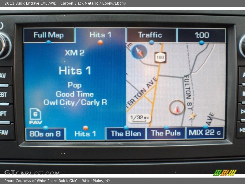 Carbon Black Metallic / Ebony/Ebony 2011 Buick Enclave CXL AWD