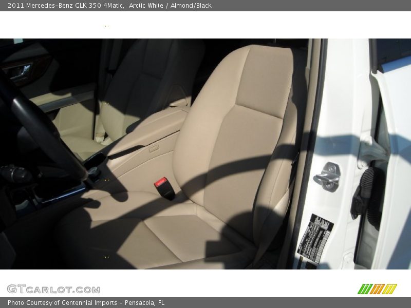 Arctic White / Almond/Black 2011 Mercedes-Benz GLK 350 4Matic