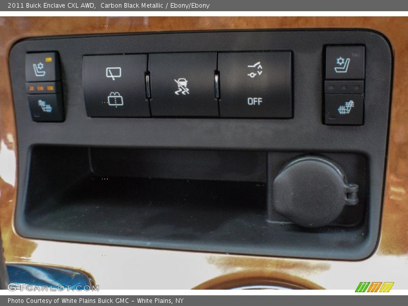 Carbon Black Metallic / Ebony/Ebony 2011 Buick Enclave CXL AWD