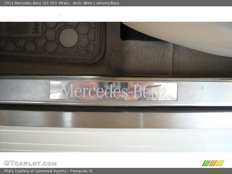 Arctic White / Almond/Black 2011 Mercedes-Benz GLK 350 4Matic