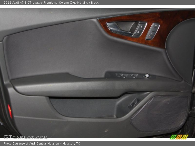 Oolong Grey Metallic / Black 2012 Audi A7 3.0T quattro Premium