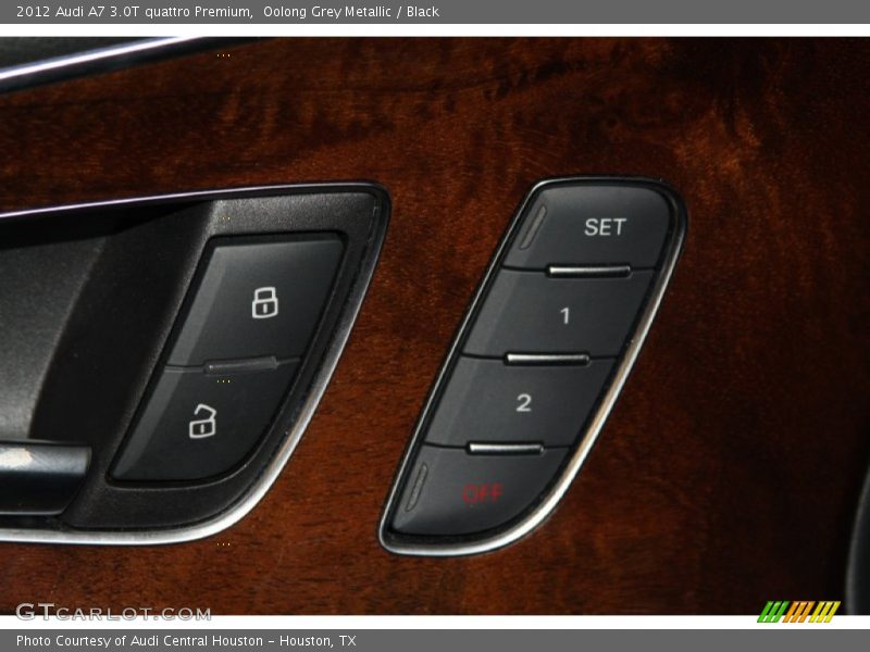 Oolong Grey Metallic / Black 2012 Audi A7 3.0T quattro Premium