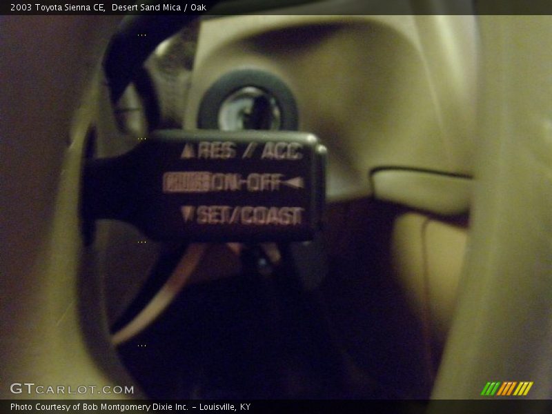 Desert Sand Mica / Oak 2003 Toyota Sienna CE