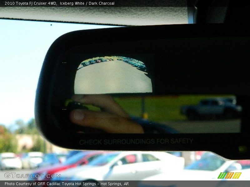 Iceberg White / Dark Charcoal 2010 Toyota FJ Cruiser 4WD