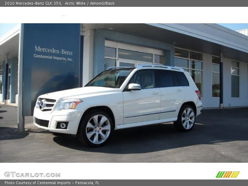 Arctic White / Almond/Black 2010 Mercedes-Benz GLK 350