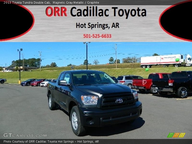 Magnetic Gray Metallic / Graphite 2013 Toyota Tundra Double Cab