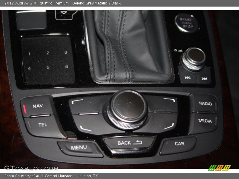 Oolong Grey Metallic / Black 2012 Audi A7 3.0T quattro Premium
