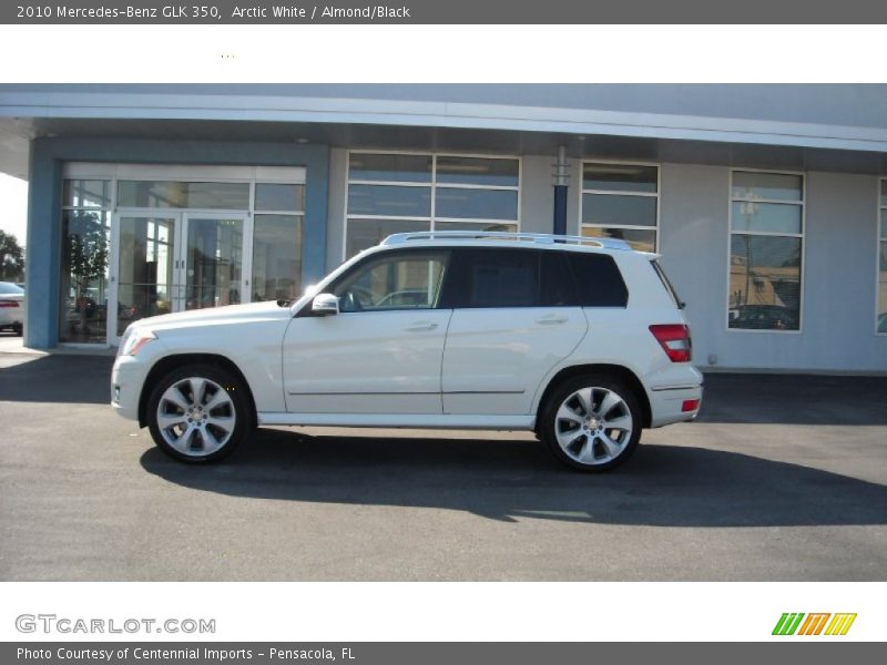Arctic White / Almond/Black 2010 Mercedes-Benz GLK 350