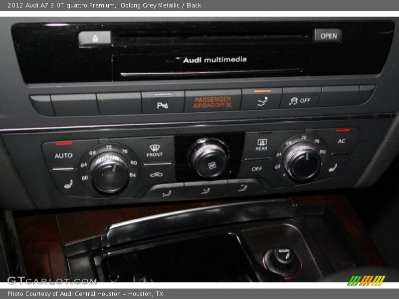Controls of 2012 A7 3.0T quattro Premium