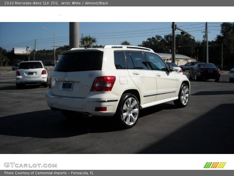 Arctic White / Almond/Black 2010 Mercedes-Benz GLK 350