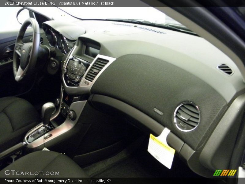 Atlantis Blue Metallic / Jet Black 2013 Chevrolet Cruze LT/RS