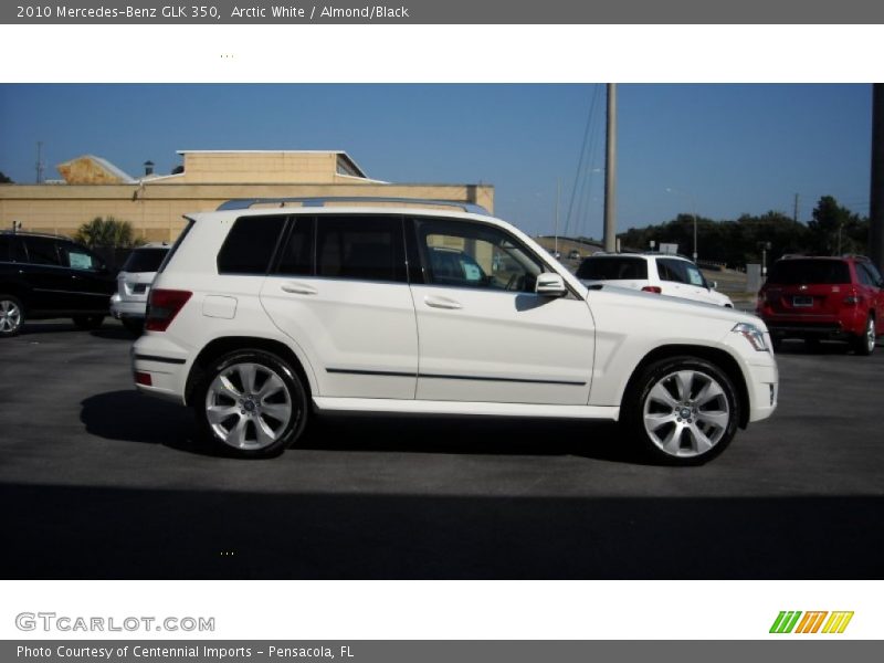 Arctic White / Almond/Black 2010 Mercedes-Benz GLK 350