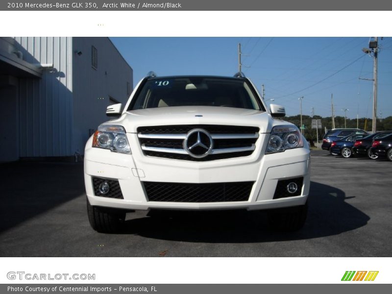 Arctic White / Almond/Black 2010 Mercedes-Benz GLK 350