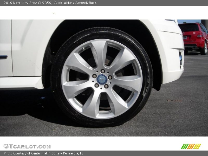Arctic White / Almond/Black 2010 Mercedes-Benz GLK 350
