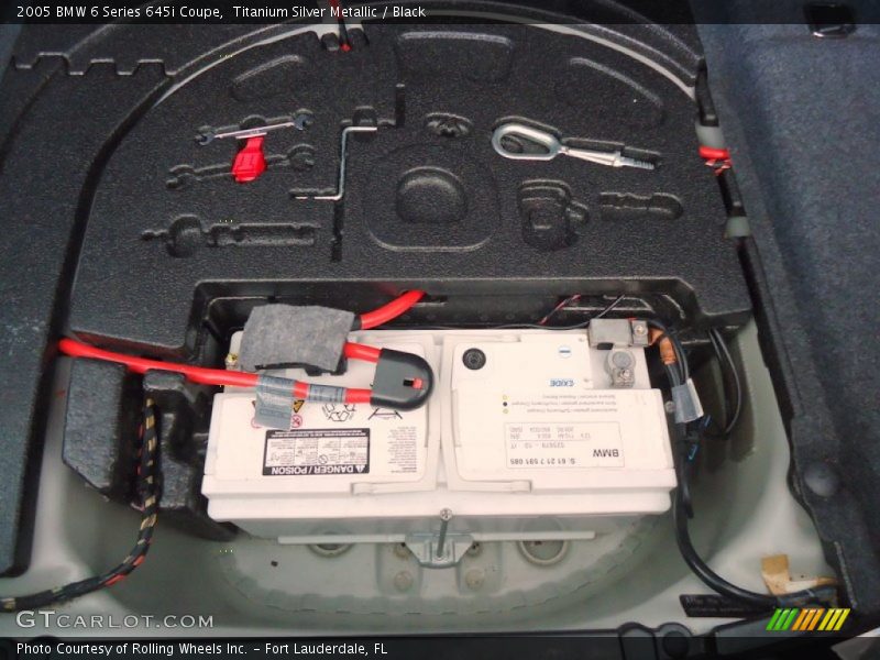 Tool Kit of 2005 6 Series 645i Coupe