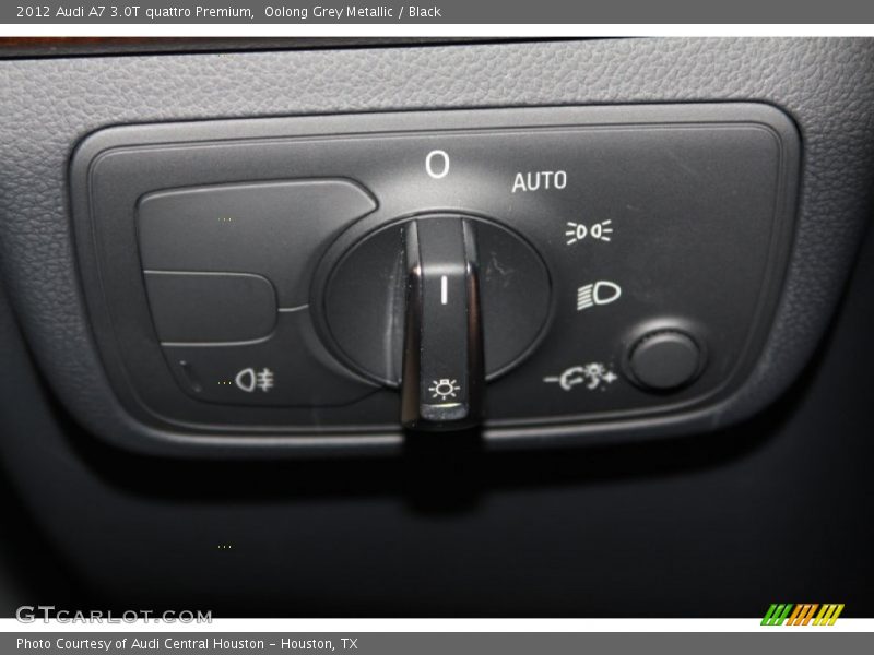 Oolong Grey Metallic / Black 2012 Audi A7 3.0T quattro Premium