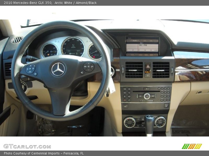 Arctic White / Almond/Black 2010 Mercedes-Benz GLK 350