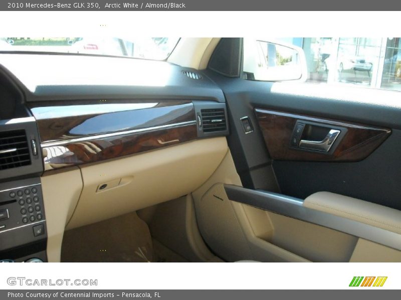 Arctic White / Almond/Black 2010 Mercedes-Benz GLK 350