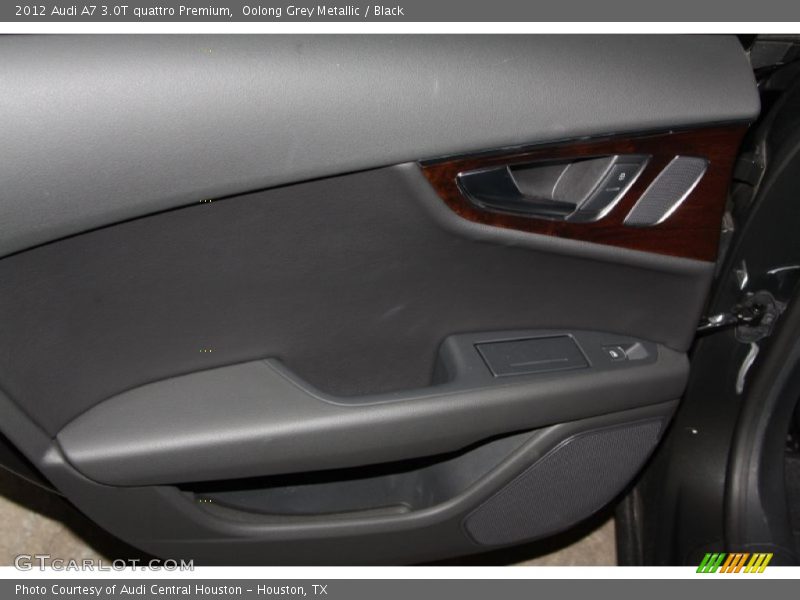 Oolong Grey Metallic / Black 2012 Audi A7 3.0T quattro Premium