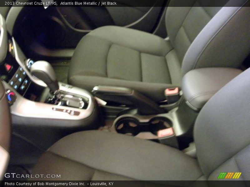 Atlantis Blue Metallic / Jet Black 2013 Chevrolet Cruze LT/RS