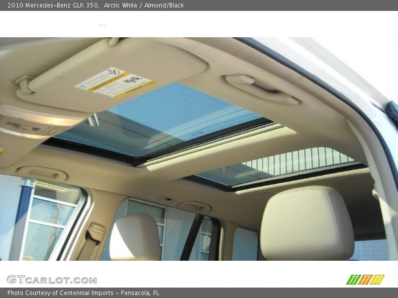 Arctic White / Almond/Black 2010 Mercedes-Benz GLK 350