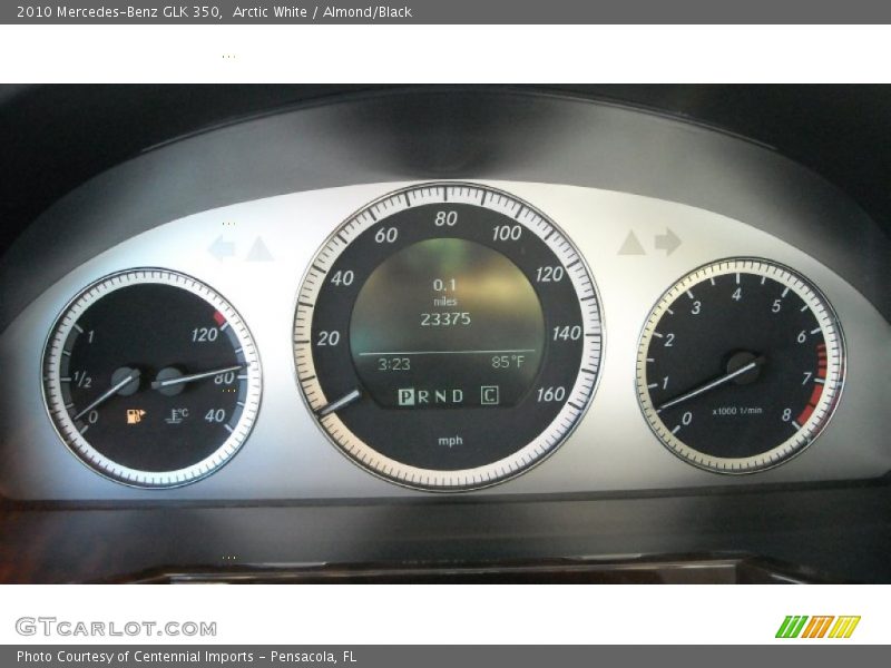 Arctic White / Almond/Black 2010 Mercedes-Benz GLK 350
