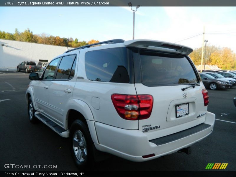 Natural White / Charcoal 2002 Toyota Sequoia Limited 4WD