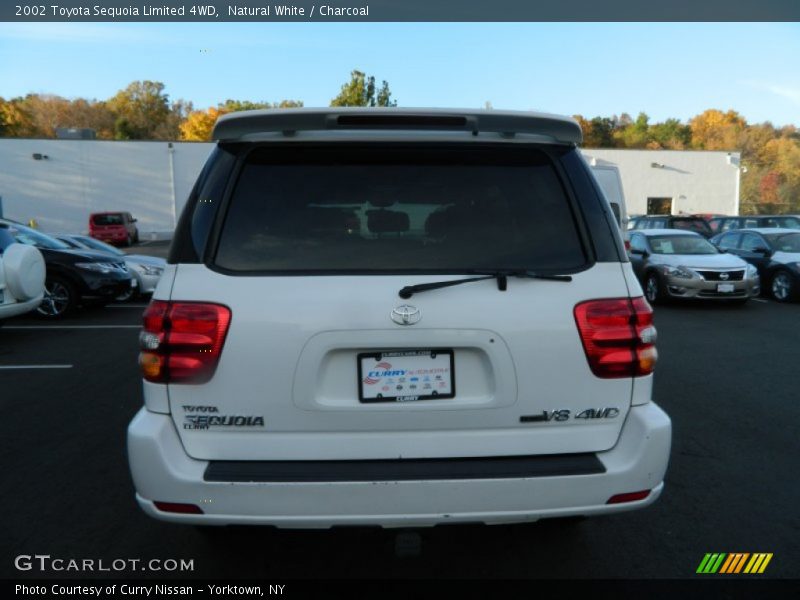 Natural White / Charcoal 2002 Toyota Sequoia Limited 4WD